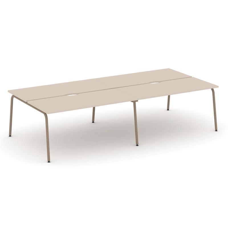 Estetica Рабочая станция 4 места ES.D.RS-4.4-VK 3160*1500*750